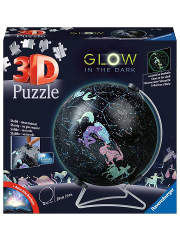 Ravensburger Konstruktionsspiel Puzzle 180 Teile 3D Puzzle Sternenglobus mit Glow-in-the-Dark Effekt 6-99 Jahre in bunt