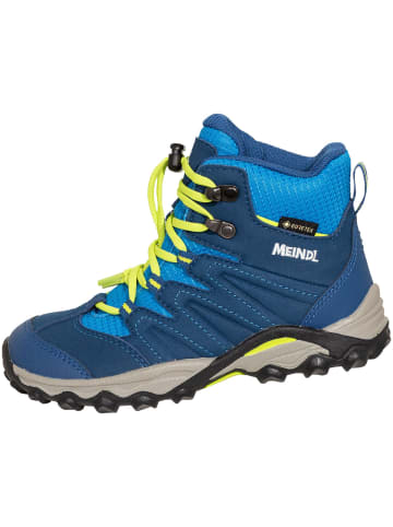 MEINDL Wanderschuhe Arigo Junior Mid GTX in marineblau/gelb