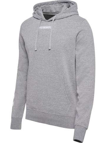 Hummel Hoodie "Hmlelemental Hoodie" in Grau