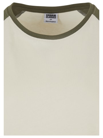 Urban Classics T-Shirt in whitesand/olive