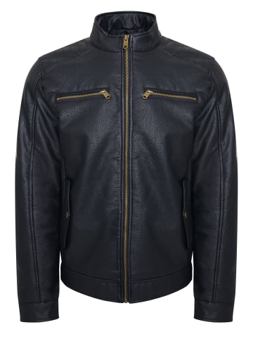 Threadbare Lederjacke Brewster in Black