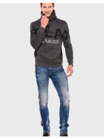 Cipo & Baxx Sweatshirts in ANTHRACITE