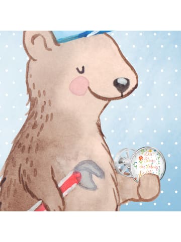 Mr. & Mrs. Panda Waschbecken Ablaufstopfen Sinn des Lebens mit S... in Bunt