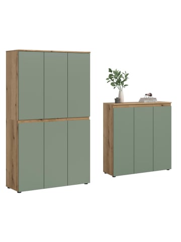 ebuy24 Schlafzimmer-Set Scarpa (2-teilig) Staubgrün 235 x 37 cm