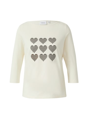 comma Shirt in beige schoko