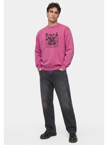 MO Men Sweatshirt in Fuchsia