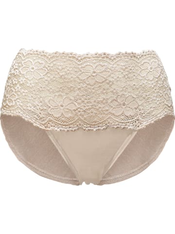 Nina von C. Spitze, Viskose Taillenslip MILLEFLEURS in hellbraun