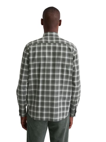 Marc O'Polo Hemd regular in Dark Green