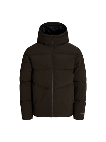 Jack and Jones JJGLOBAL Puffer Jacket in Braun