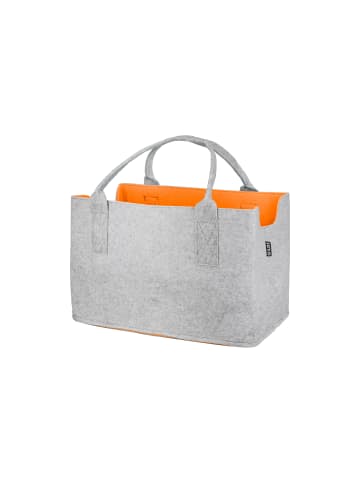 GMD Living Filztasche COLORFUL in Grau & Orange