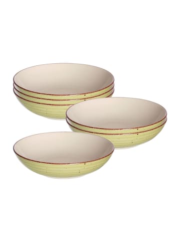Ritzenhoff & Breker 6er Set Suppenschalen Happy ø 20,5 cm in grün