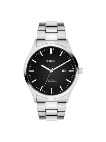 s.Oliver Quarzuhr SO-4434-MQ in Silber