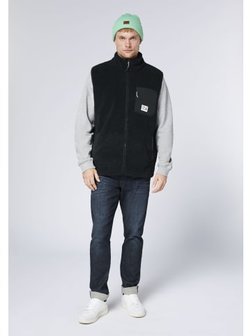 Chiemsee Weste in Schwarz