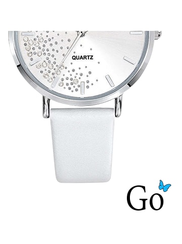 Girl Only Analog-Armbanduhr Girl Only Mademoiselle weiß mittel (ca. 36mm)