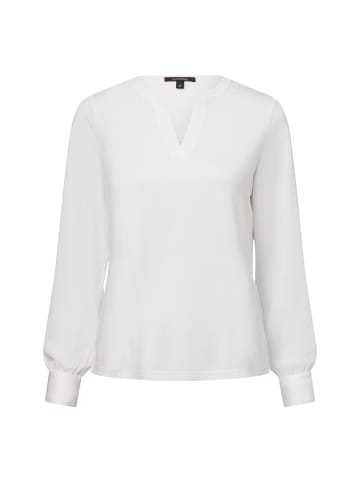 comma Langarmshirt in ecru