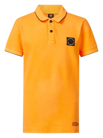 Petrol Industries Klassisches Poloshirt Aloha in Orange