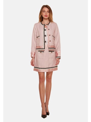 TOOCHE Rock "Tweed Two Piece Jupe" in Rosa