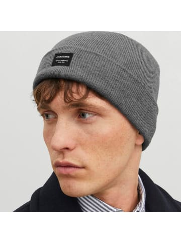 Jack and Jones Beanie JACDNA in Grau
