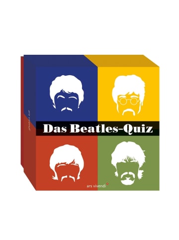 ars vivendi Das Beatles-Quiz (Neuauflage) | 66 unterhaltsame Fragen rund um die Beatles