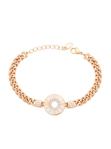 faina Women Bracelet in Rose Gold White