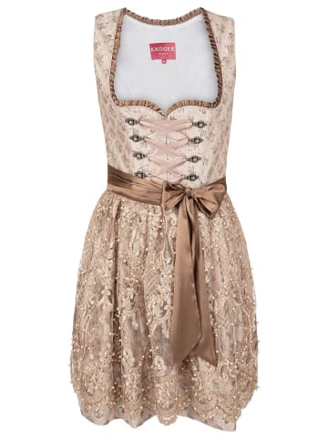 Krüger Dirndl Dirndl 418066 in beige