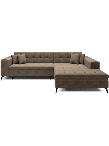 MF Design Sokka Recamiere Rechts in Beige -  (L) 292 x (B) 292 x (H) 84 cm