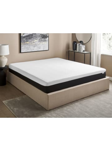 Beliani Matratze TREASURE in Weiß/Schwarz - (W) 180 x (H) 25 x (L) 200 cm