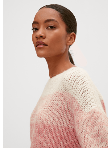 comma Pullover langarm in Pink