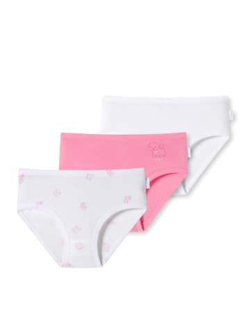 Schiesser Slip Kids Girls Feinripp Organic Cotton in Weiß gemustert