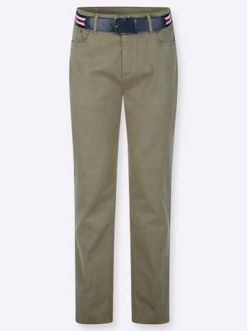 Sieh an! Twill-Hose in khaki