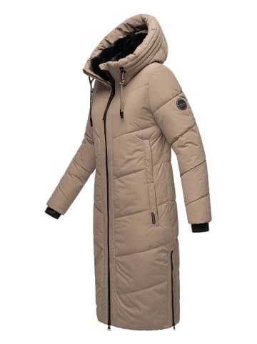 Marikoo Steppmantel Nadaree XVI in Taupe Grey