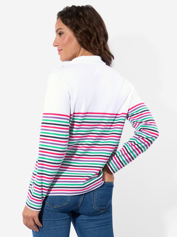 WITT WEIDEN Sweatshirt in ecru-pink-bedruckt
