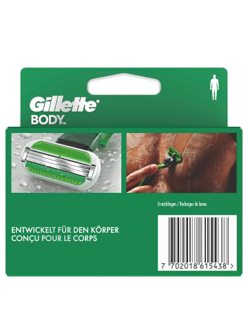 Gillette Ersatzklingen "Body" (8er-Pack)