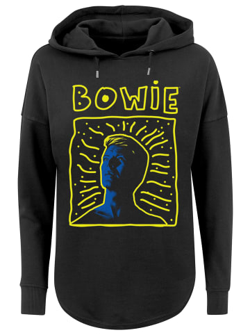 F4NT4STIC Oversized Hoodie David Bowie 90s Frame in schwarz