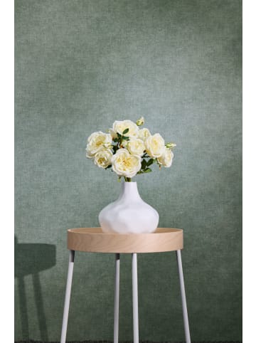 A.S. Création Tapete Urban Linen in Salbeigrün