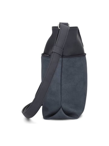 Zwei Jana Umhängetasche 29 cm in nubuk ink