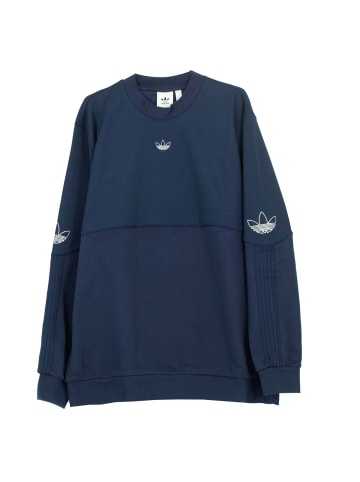 adidas Pullover Outline Crew Fts in Blau