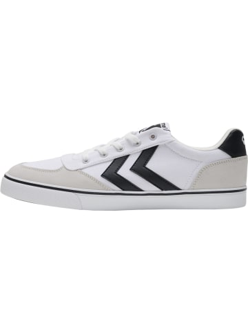 Hummel Schnürsenkel Sneaker Stadil Low Erwachsene in WHITE