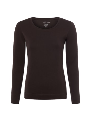 Marie Lund Langarmshirt in schoko - 0046