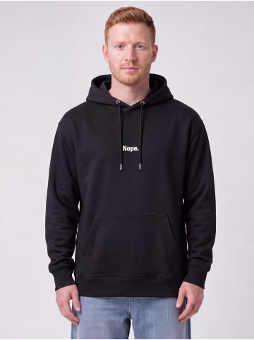 wat? Apparel Sweatshirt Nope in Schwarz