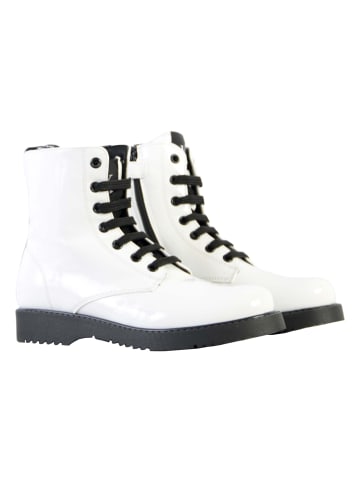 Calvin Klein Schnürstiefeletten „Lace up“ Weiß