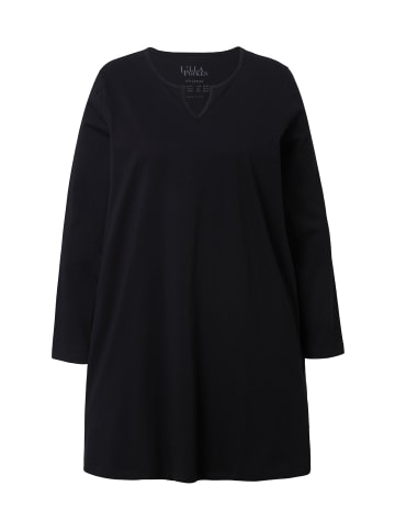 Ulla Popken Longshirt in schwarz