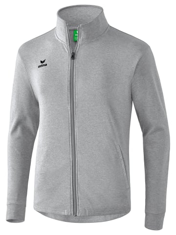 erima Kinder Sweatjacke in hellgrau melange