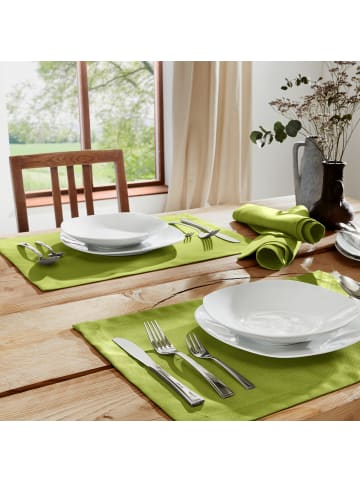 Erwin Müller Tischset 2er-Pack Madrid in apfelgrün