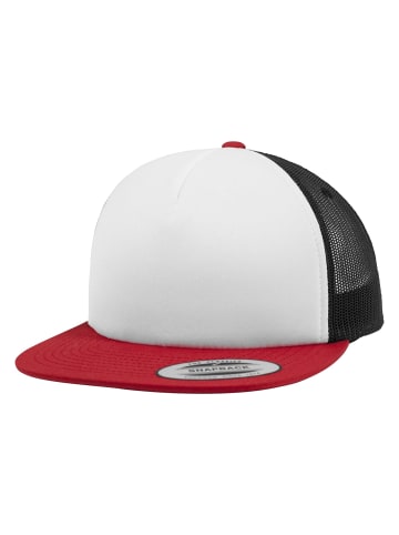  Flexfit Trucker in red/wht/blk