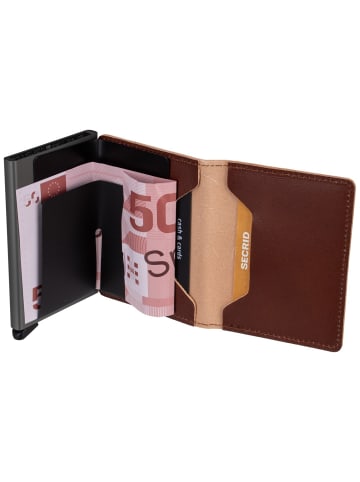 Secrid Geldbörse Slimwallet Texano in Saddle