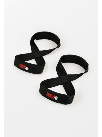 Gorilla Lifting Straps - Figure 8 - Schwarz