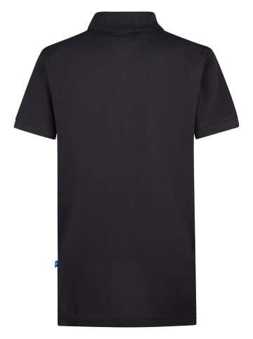 Petrol Industries Klassisches Poloshirt Flaming in Schwarz