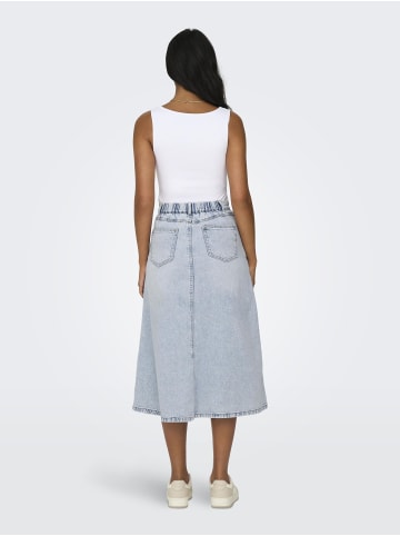 ONLY Jeansrock in Light Blue Denim