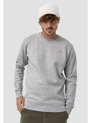 Mikon Sweatshirt Messer in Grau